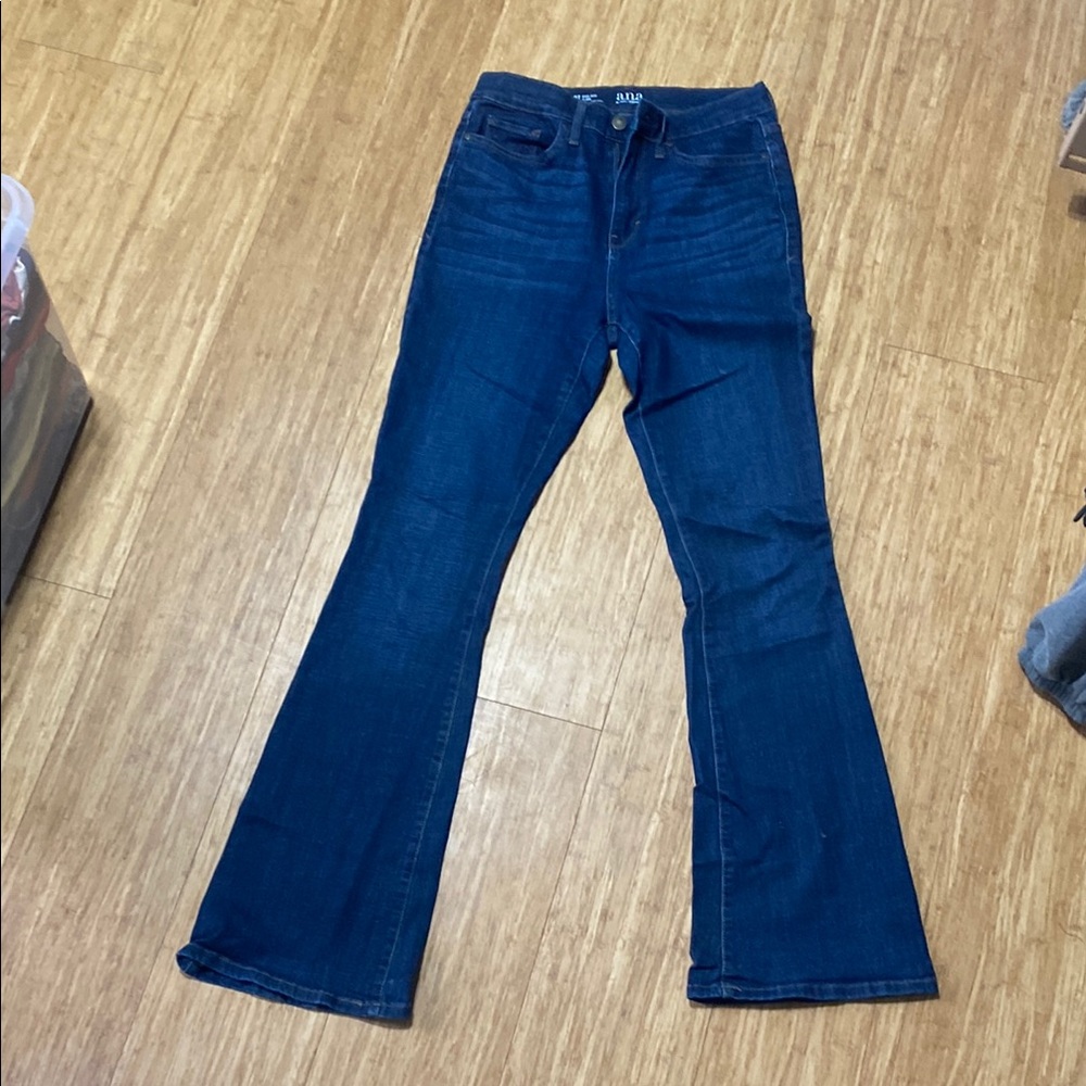 Dark Blue Flared Women's Jeans